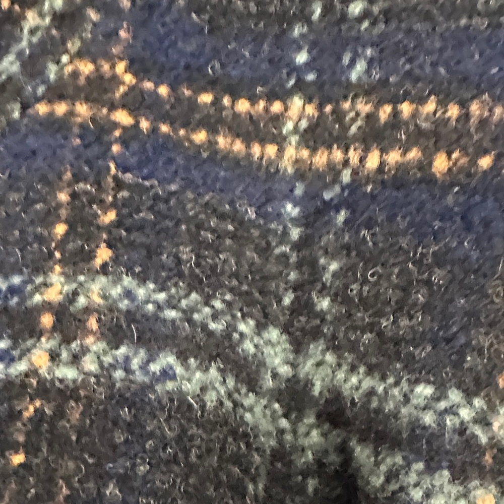 EUC WORN ONE TIME!!!! Jones New York Women's Trench Coat - Black and Green Plaid - Picture 10 of 11
